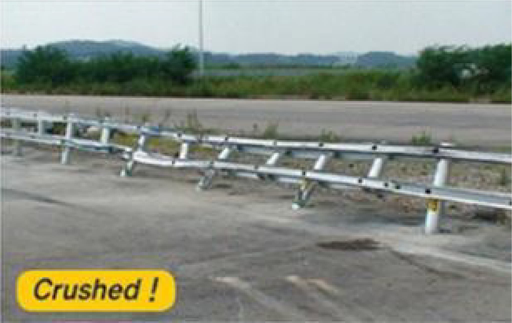W-Beam Crash Barrier